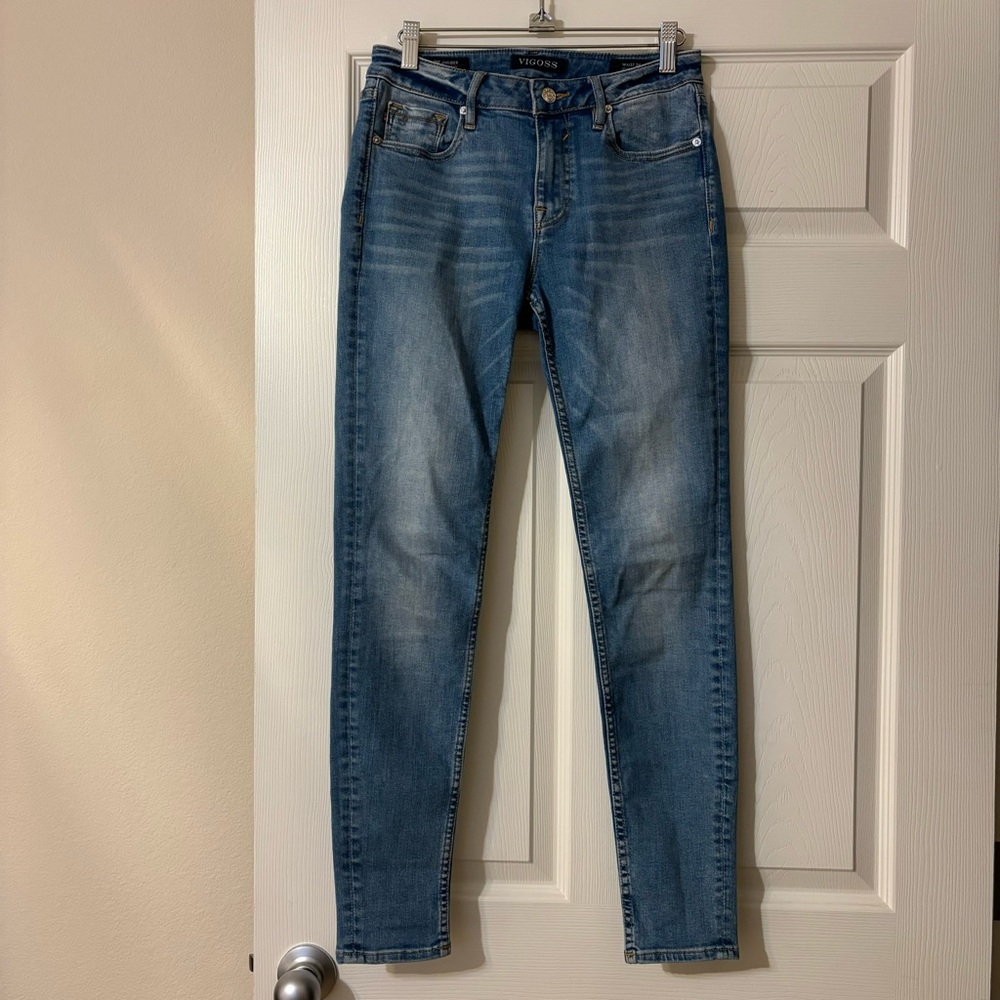Vigoss The Jagger Mid Rise Skinny Jean, Women’s size 26